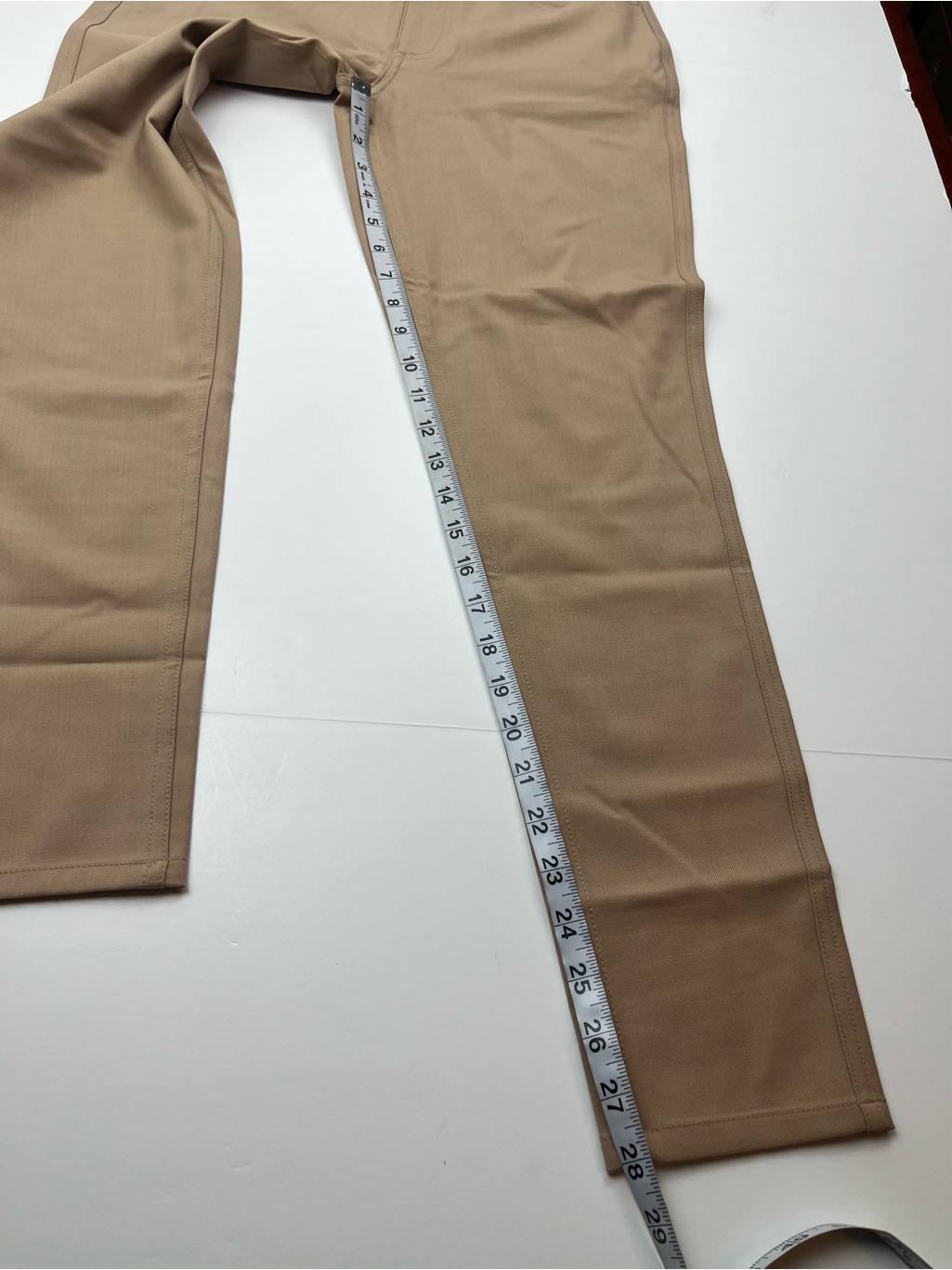 Unbound Merino Wool Women's Slim Merino Travel Pants 26 X 28 Tan Khaki Stretch — image 6 of 8